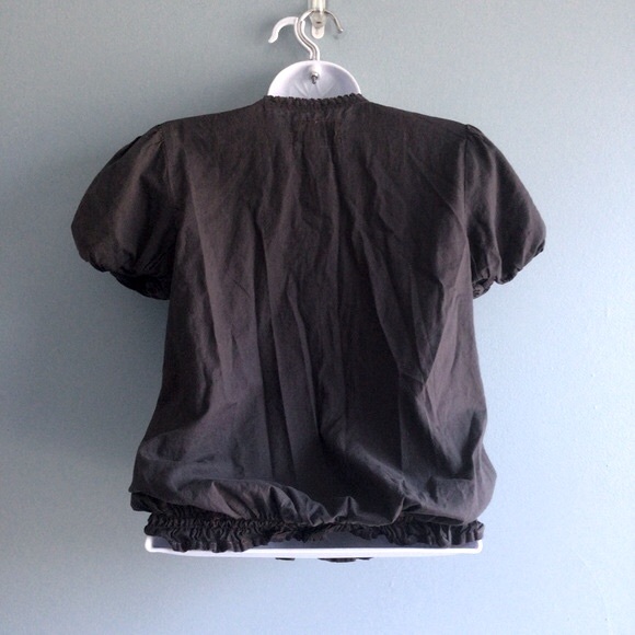 Sanctuary Cotton Tie-Front Boho Blouse S - Picture 3 of 5